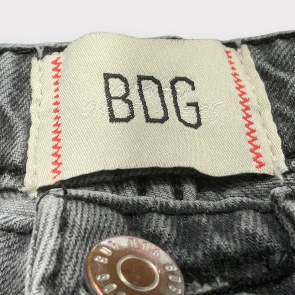 BDG Gray High Rise Baggy Women's Jeans - Picture 4 of 6